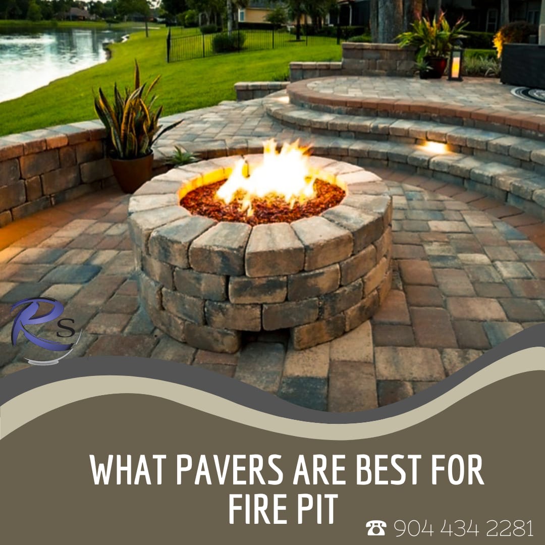 what pavers are best for fire pit