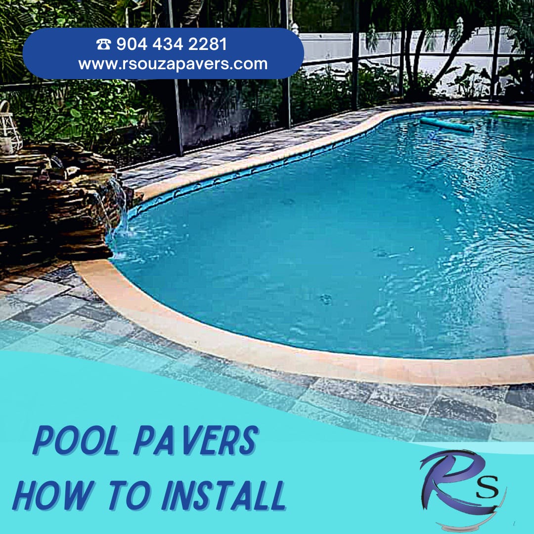 Pool pavers how to install