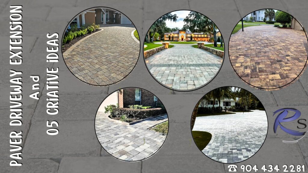 Driveway Extensions With Paver 5 Ideas – R Souza Pavers