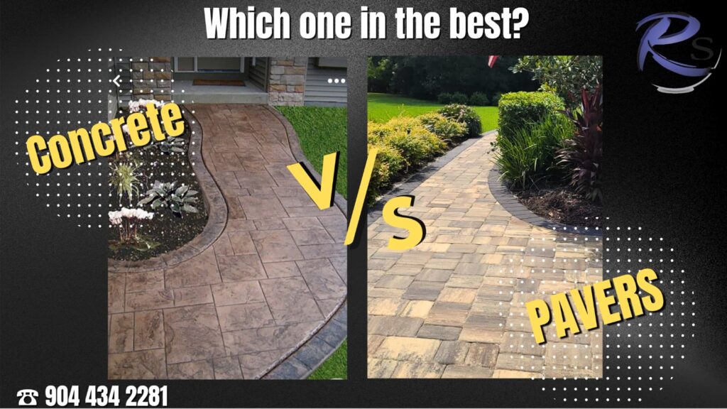 Concrete Vs Pavers Which One Is The Best ? – R Souza Pavers Jacksonville