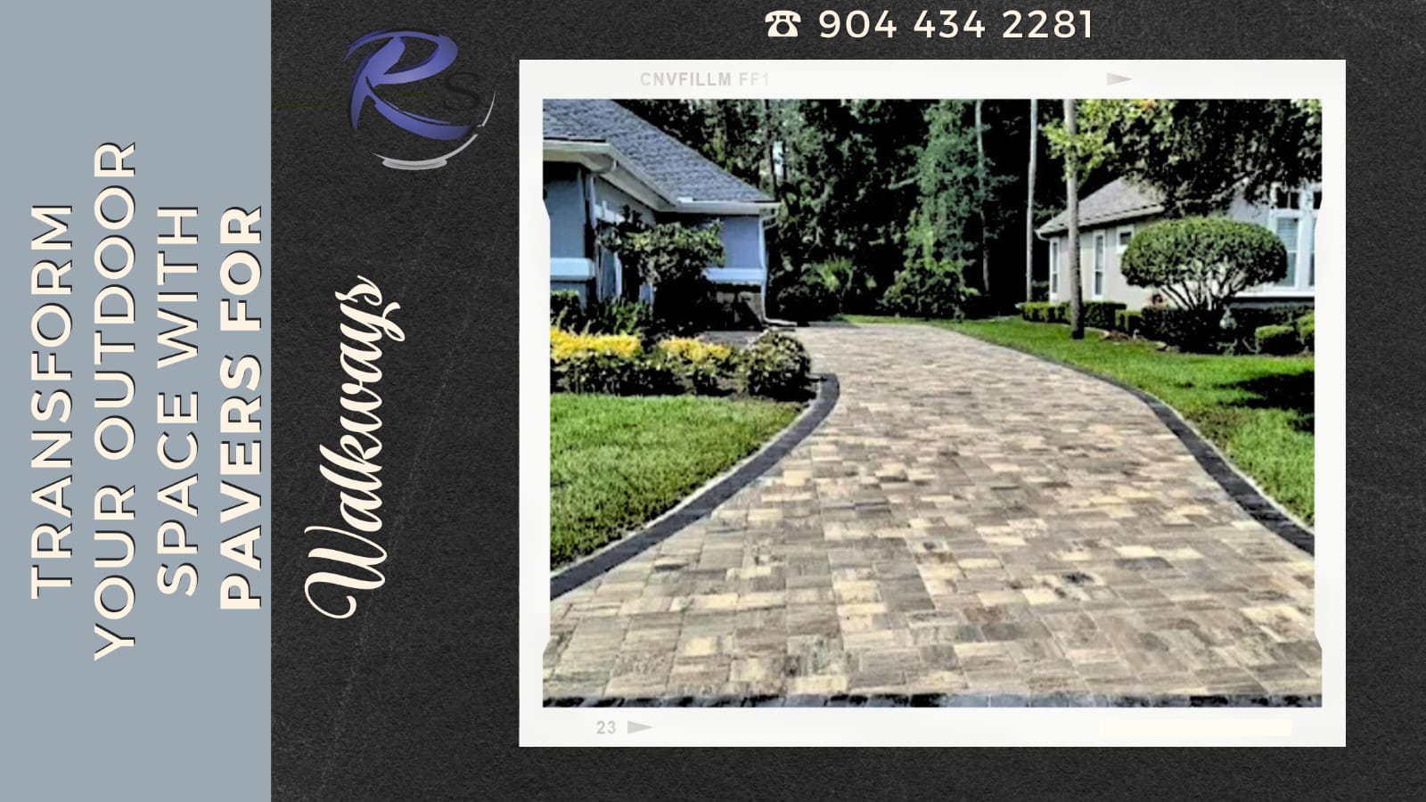 Transform your outdoor space with pavers for walkways