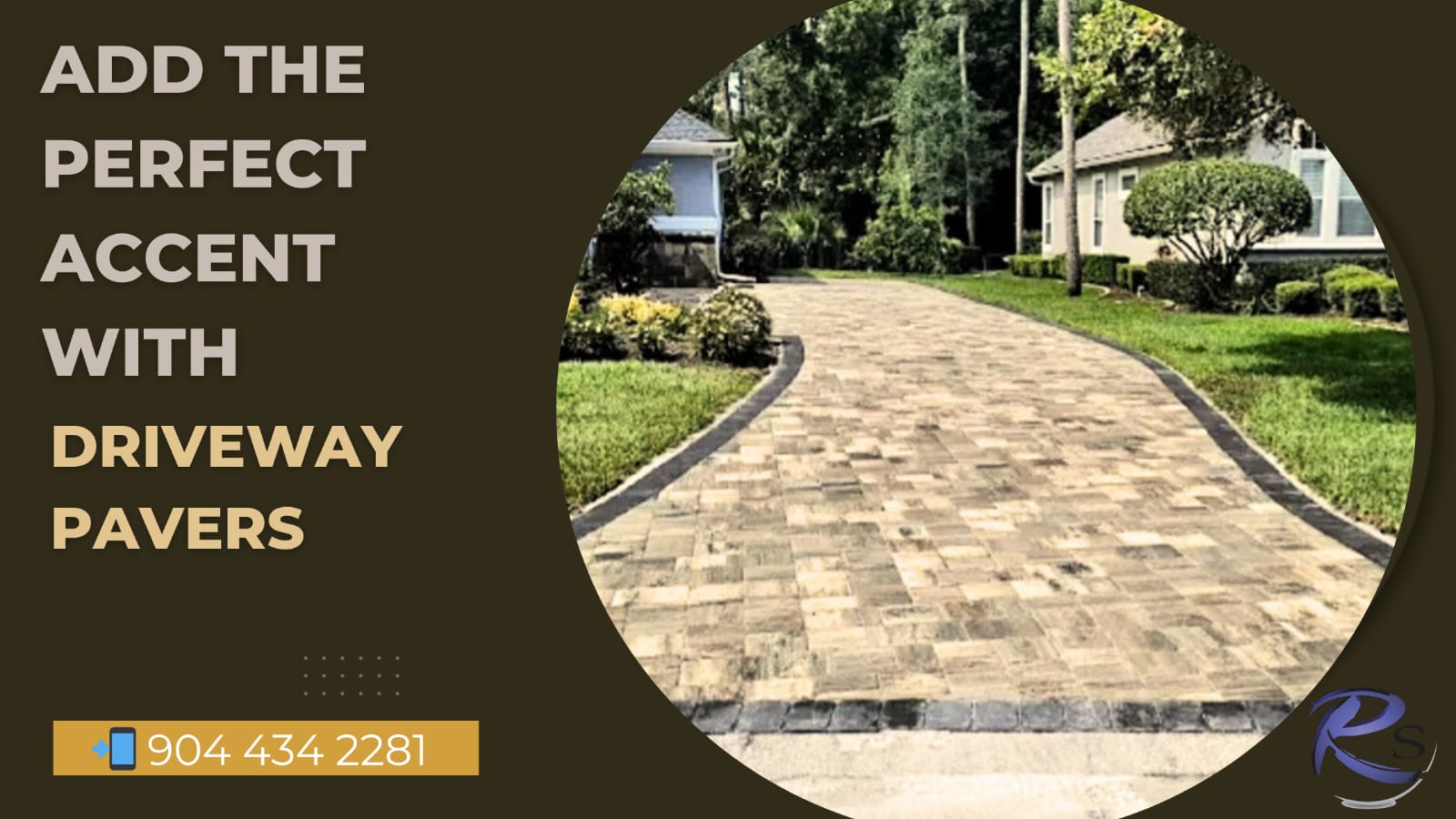 Add the perfect accent with pavers driveway